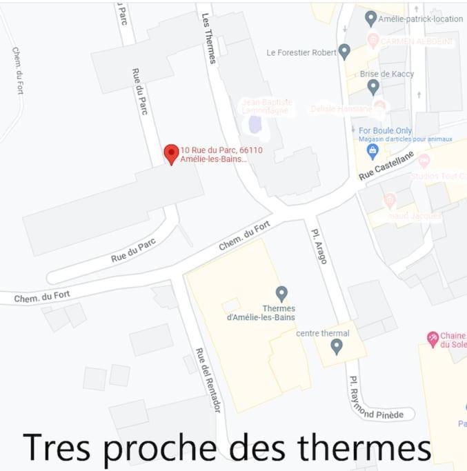 Charmant Logement Entre Mer Et Montagne Ideal Pour Cure Thermale Amelie-les-Bains-Palalda Exterior photo
